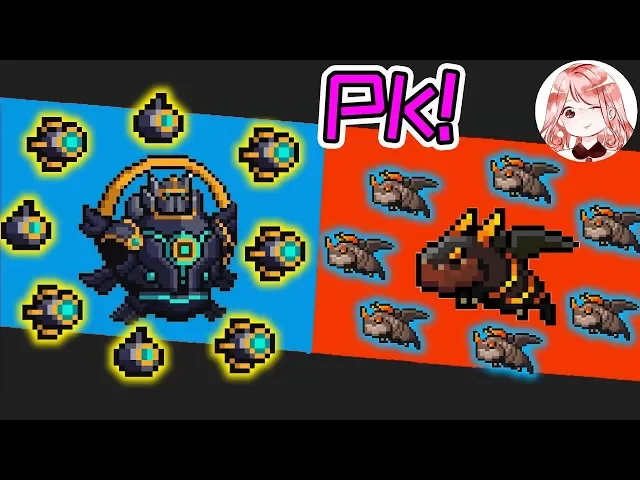 【元氣騎士•soul knight】祖兰vs飞龙幼崽!飞龙boss: 这祖兰怎么有11个浮游炮?